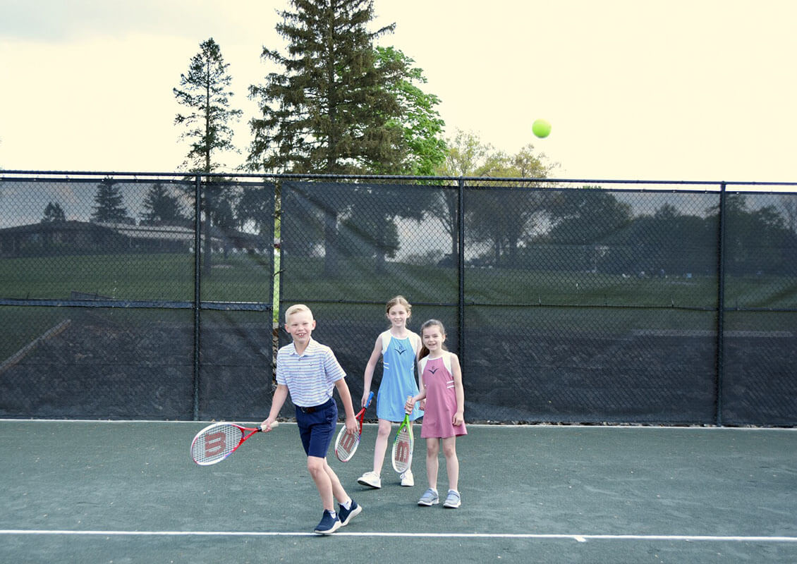 kids on court